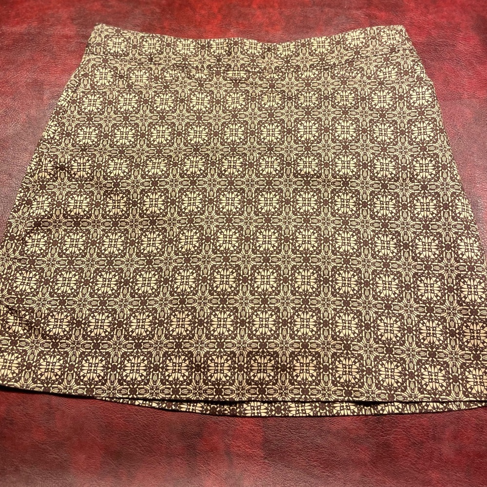 Athletic mini skirt